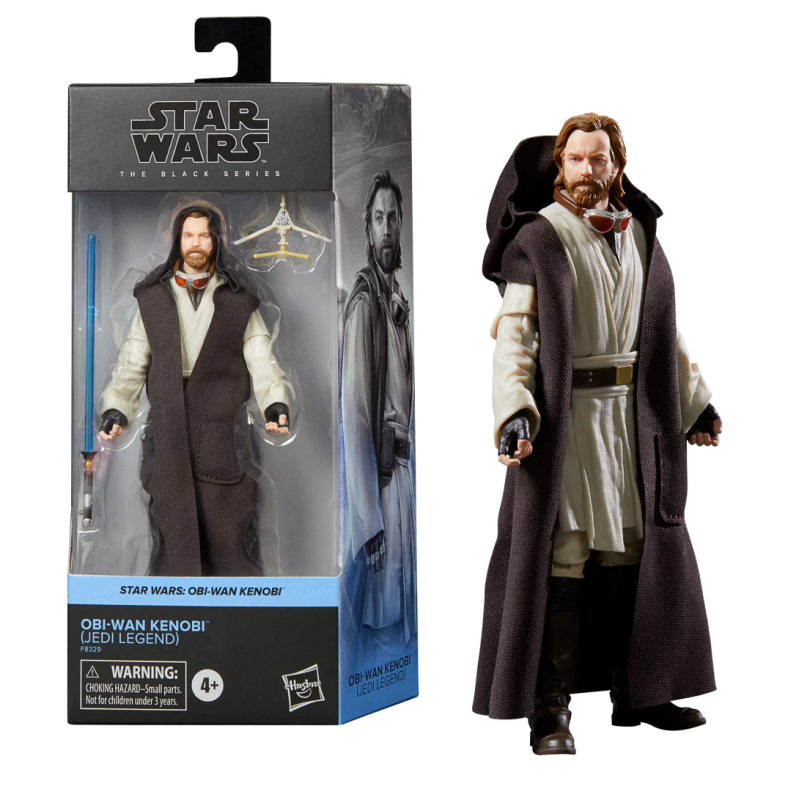 OBI-WAN KENOBI - Obi-Wan Kenobi (Légende Jedi) -Fig. Black Series 15cm 