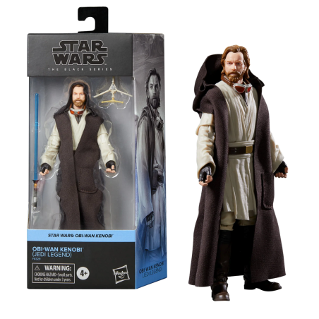 OBI-WAN KENOBI - Obi-Wan Kenobi (Légende Jedi) -Fig. Black Series 15cm 