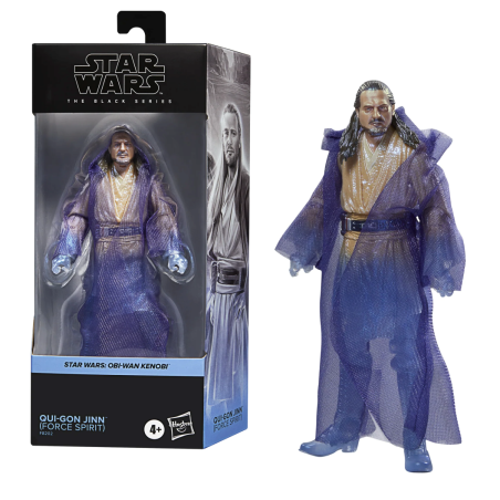 STAR WARS - Qui-Gon Jinn (Esprit de la Force) - Fig. Black Series 15cm 