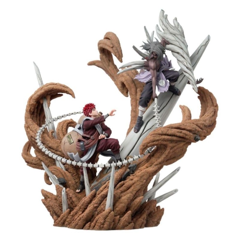 NARUTO SHIPPUDEN - Gaara VS Kimimaro - Statuette Elite Dynamic 61cm 