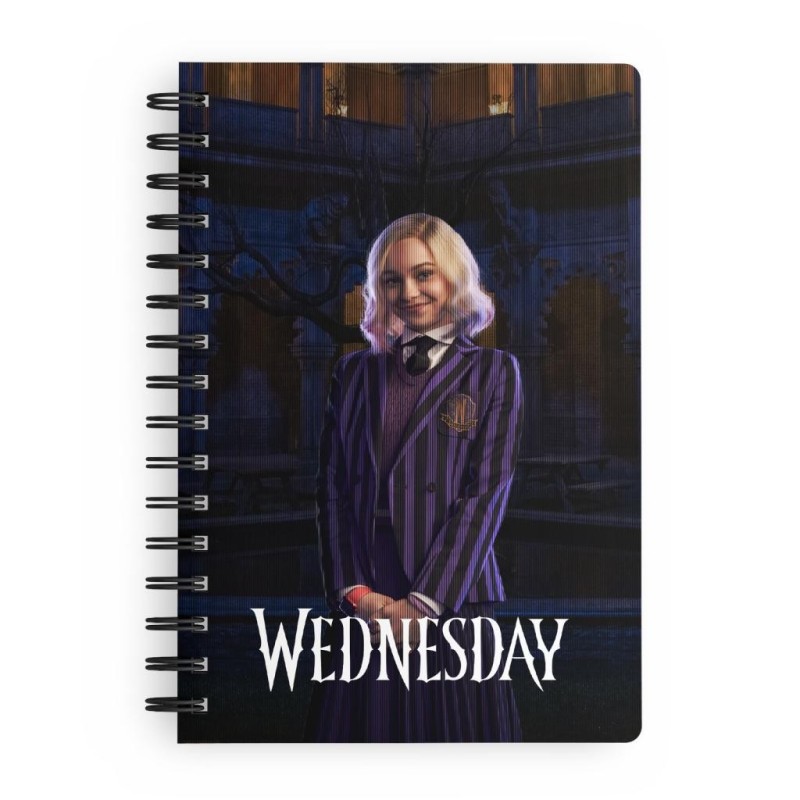 MERCREDI - Enid - Notebook Effet Lenticulaire 3D - Format A5 