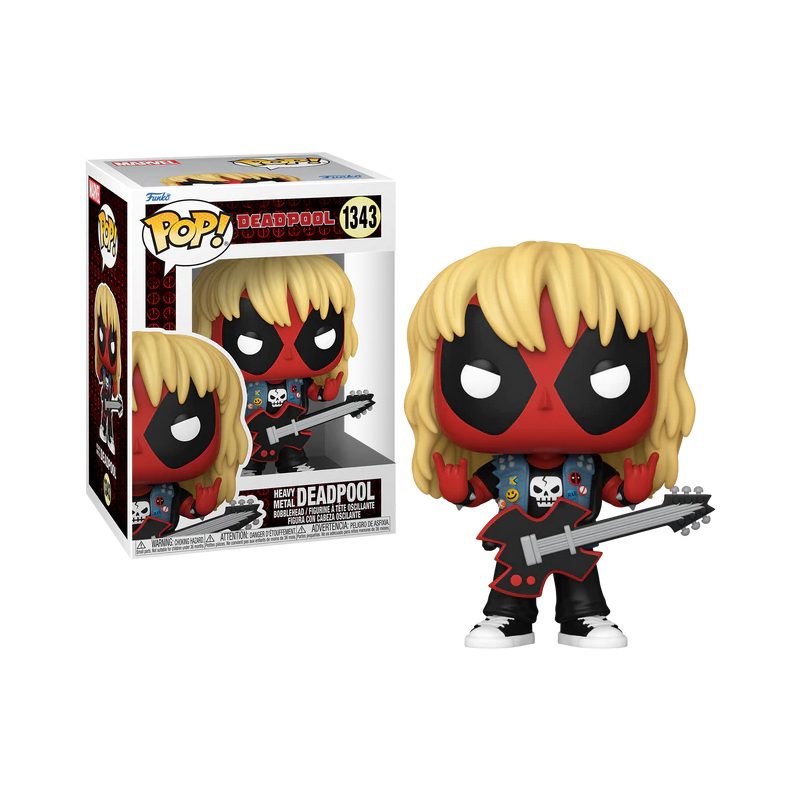 DEADPOOL - POP Marvel N° 1343 - Heavy Metal 