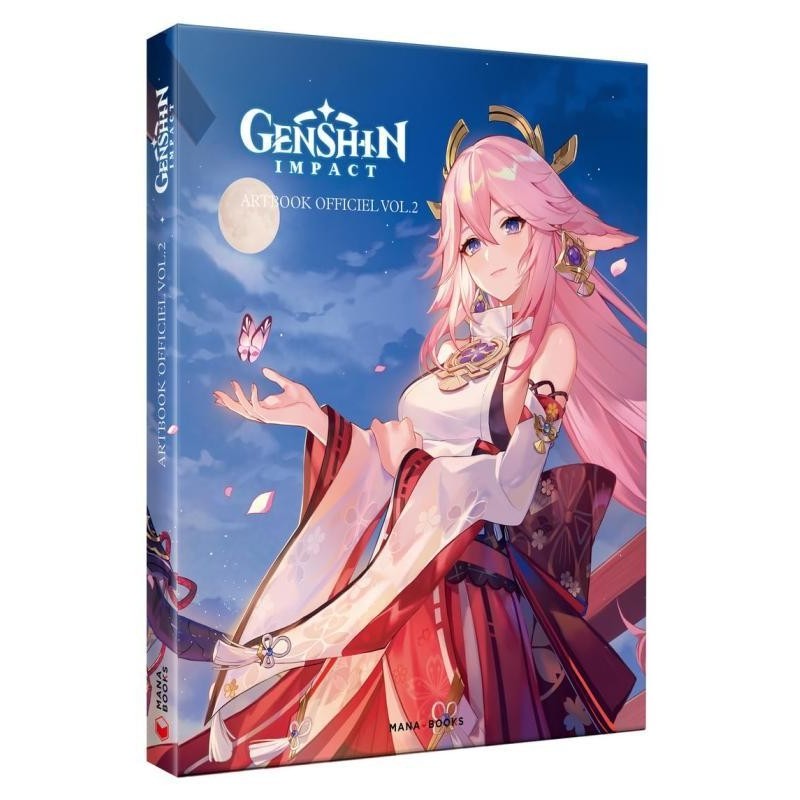 GENSHIN IMPACT - L'artbook officiel - Tome 2 + carnet de croquis 