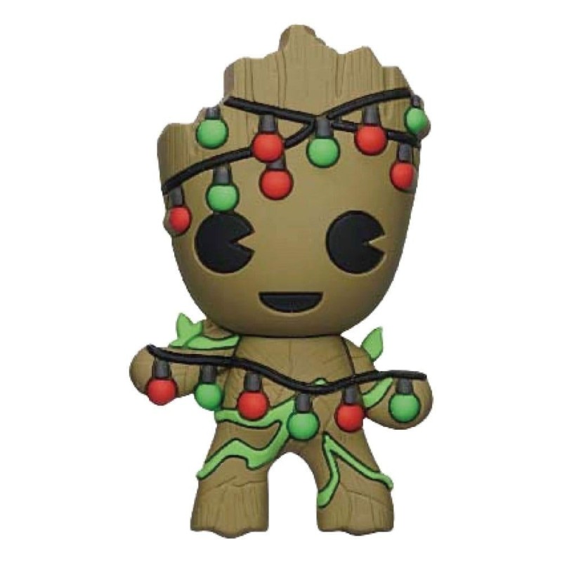 MARVEL - Groot Noël - Aimant à collectionner en mousse 3D 