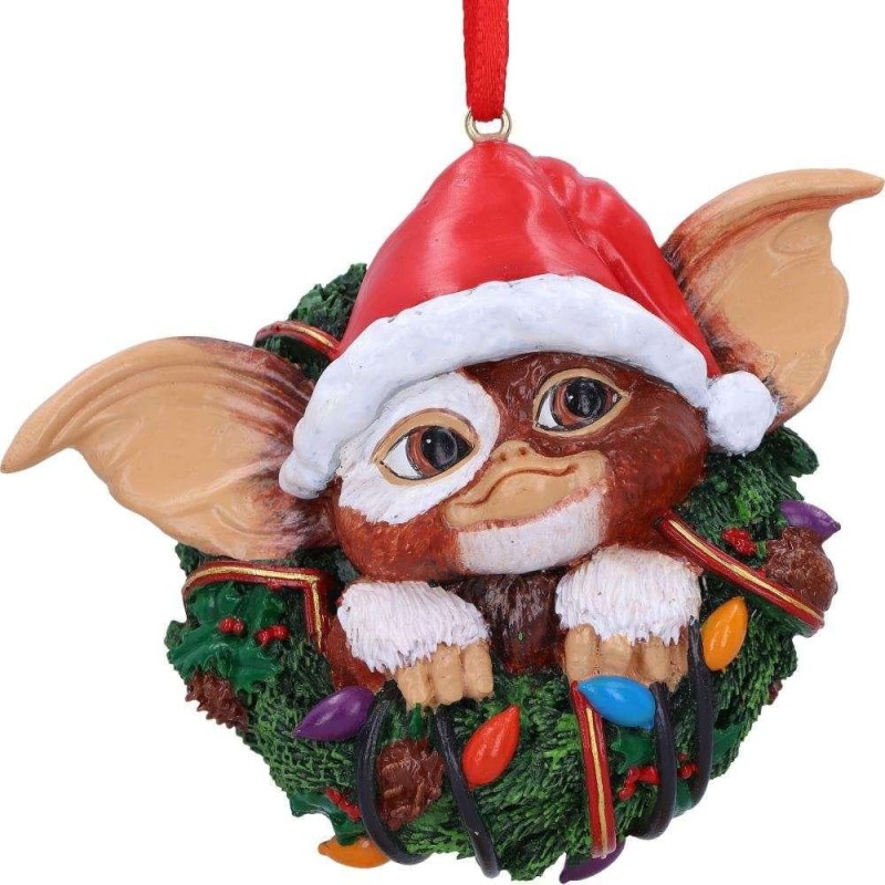 GREMLINS - Gizmo dans couronne - Déco à suspendre 10cm 