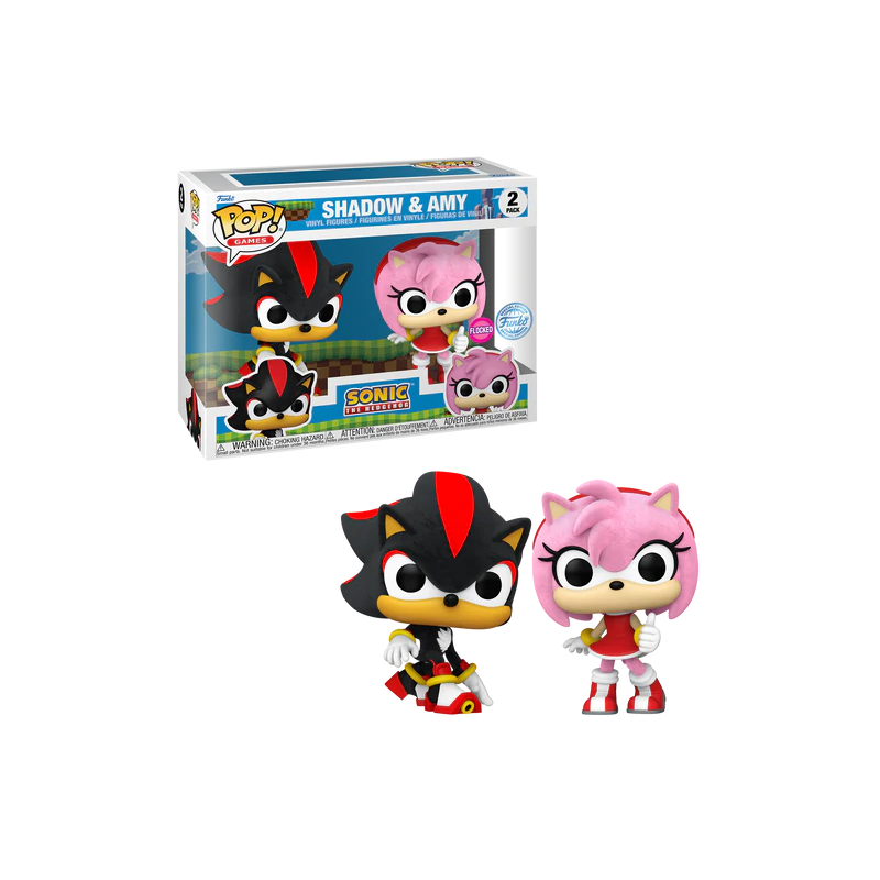 SONIC - POP Games - 2 Pack Shadow & Amy Rose FL 