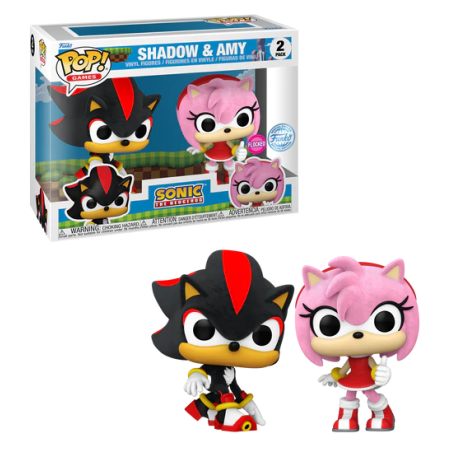 SONIC - POP Games - 2 Pack Shadow & Amy Rose FL 