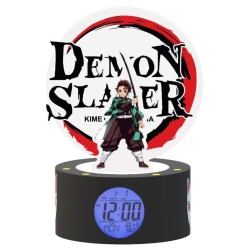DEMON SLAYER - Tanjiro - Réveil Lumineux LED - 20 cm 2