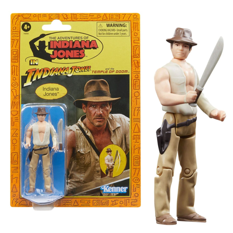 INDIANA JONES 2 - Indiana Jones - Figurine Retro Colection 10cm 