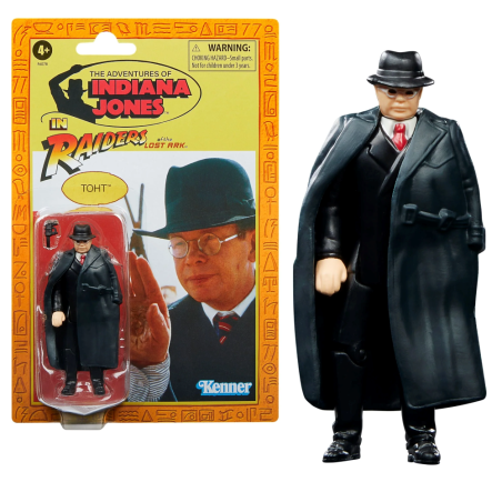 INDIANA JONES 1 - Major Arnold Toht - Figurine Retro Colection 10cm 