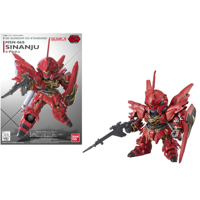 GUNDAM - SD Gundam Ex-Standard Sinanju - Model Kit 