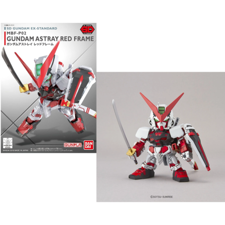 GUNDAM - SD Gundam Ex-Standard Gundam Astray Red Frame - Model Kit 