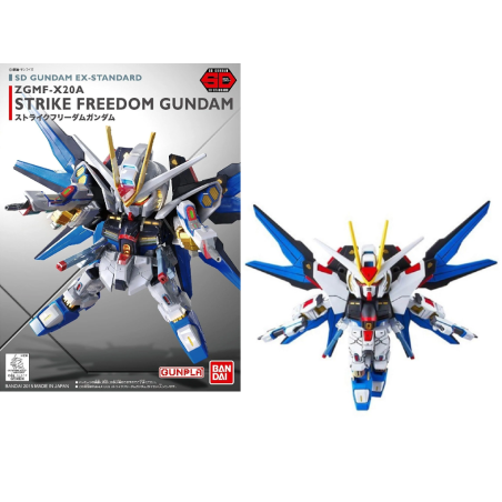 GUNDAM - SD Gundam Ex-Standard Strike Freedom Gundam - Model Kit 