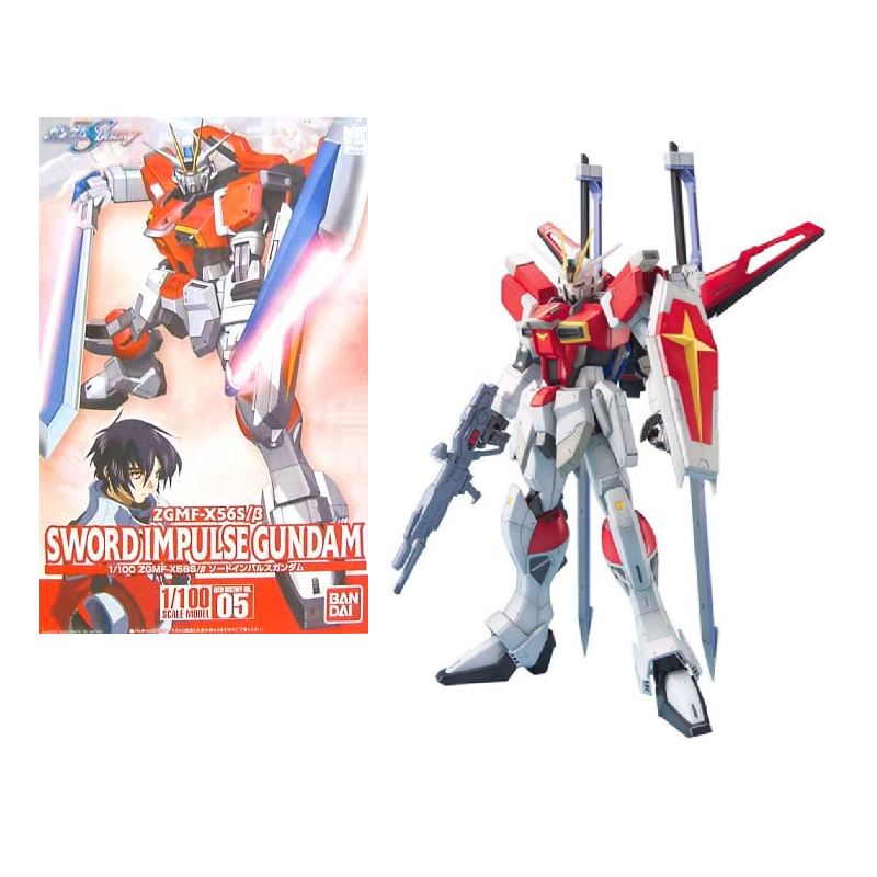 GUNDAM - 1/100 Sword Impulse Gundam - Model Kit 