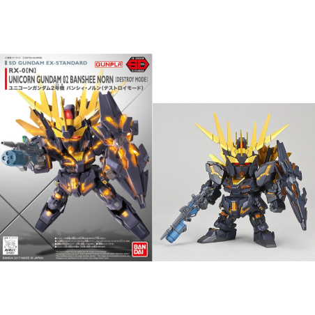GUNDAM -EX-Standard 015 Unicorn 02 Banshee Norn (Destroy M.)-Model Kit 