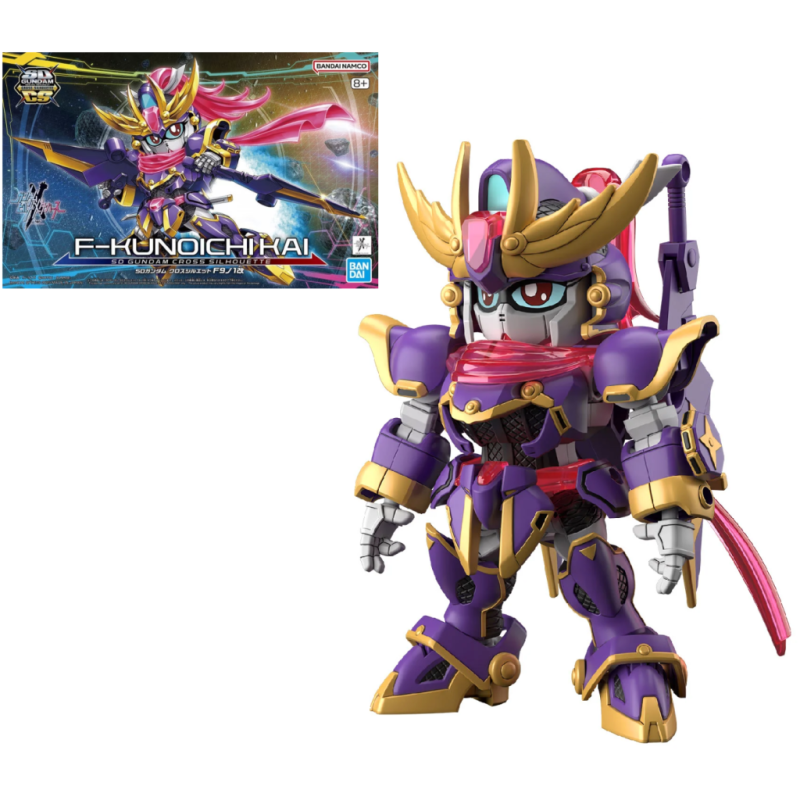 GUNDAM - SD Gundam Cross Silhouette F-Kunoichi Kai - Model Kit 