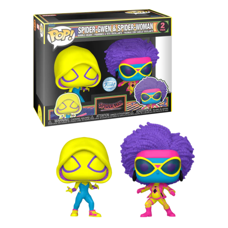 SPIDER-MAN ATSV - POP 2 Pack - Spider-Gwen & Spider-Woman (BLKLT) 