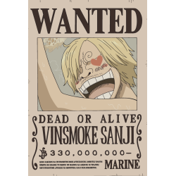 ONE PIECE - Sanji - Neon Mural Led - 30 cm 2