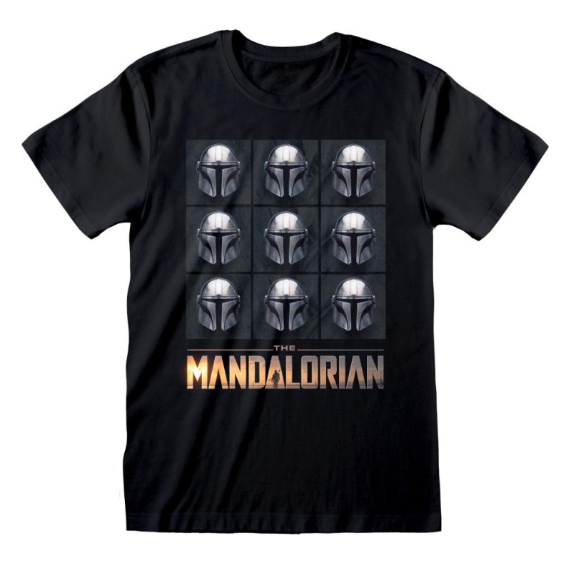 THE MANDALORIAN - Mando Helmets - T-Shirt Unisex (S) 