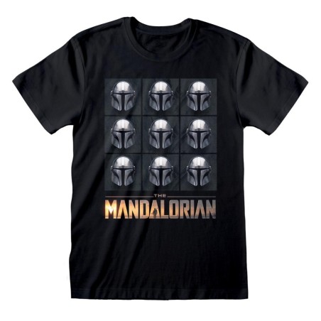 THE MANDALORIAN - Mando Helmets - T-Shirt Unisex (S) 