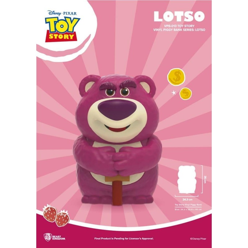 TOY STORY 3 - Lotso - Tirelire 35cm 