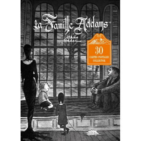 LA FAMILLE ADDAMS - Le coffret de cartes postales 
