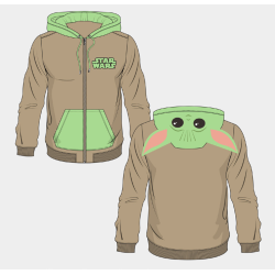 GROGU - Pull à Capuche Novelty (M) 2