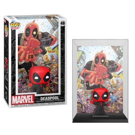 MARVEL -POP Comic Cover N° 46 - Deadpool (2025) #1 Deadpool black suit 