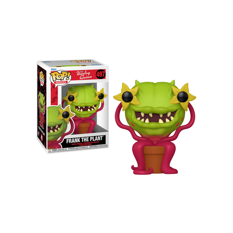 HARLEY QUINN ANIMATED SERIES - POP Heroes N° 497 - Frank the Plant 