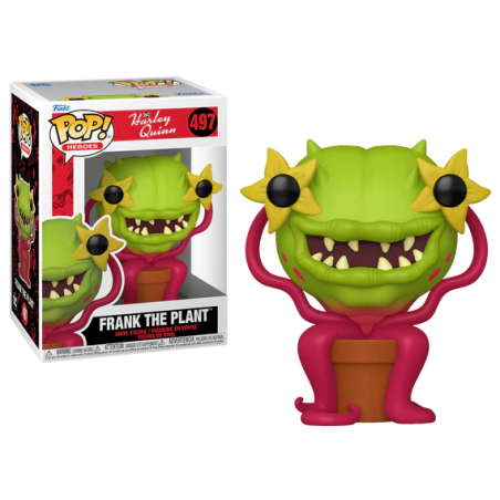 HARLEY QUINN ANIMATED SERIES - POP Heroes N° 497 - Frank the Plant 