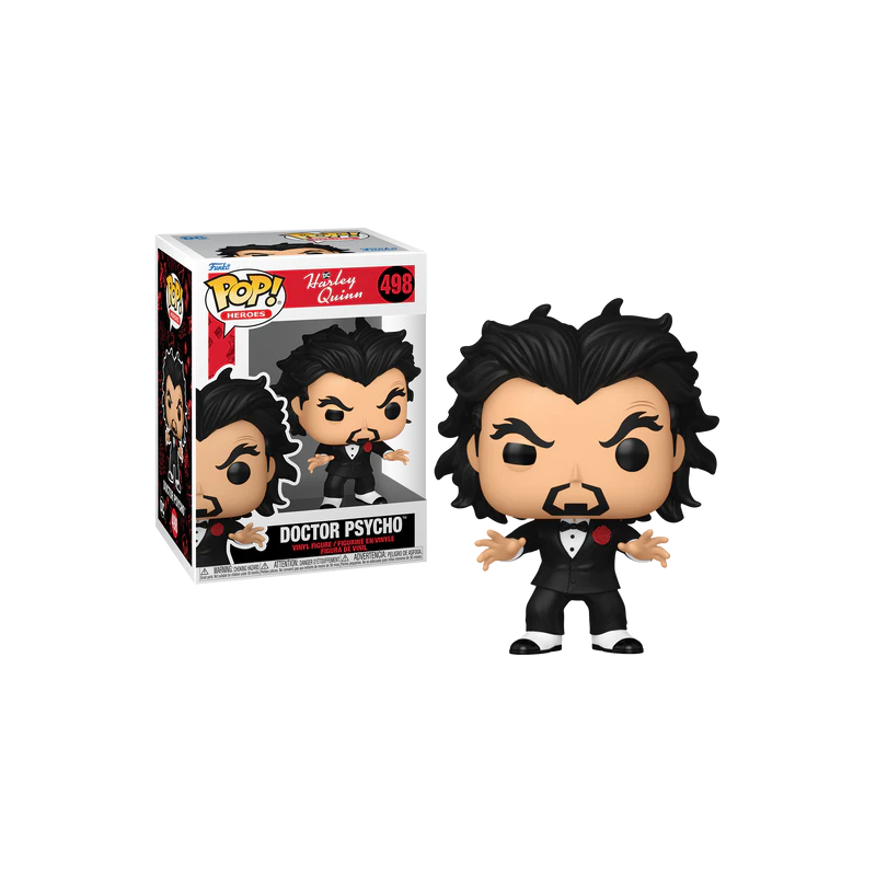 HARLEY QUINN ANIMATED SERIES - POP Heroes N° 498 - Doctor Psycho 