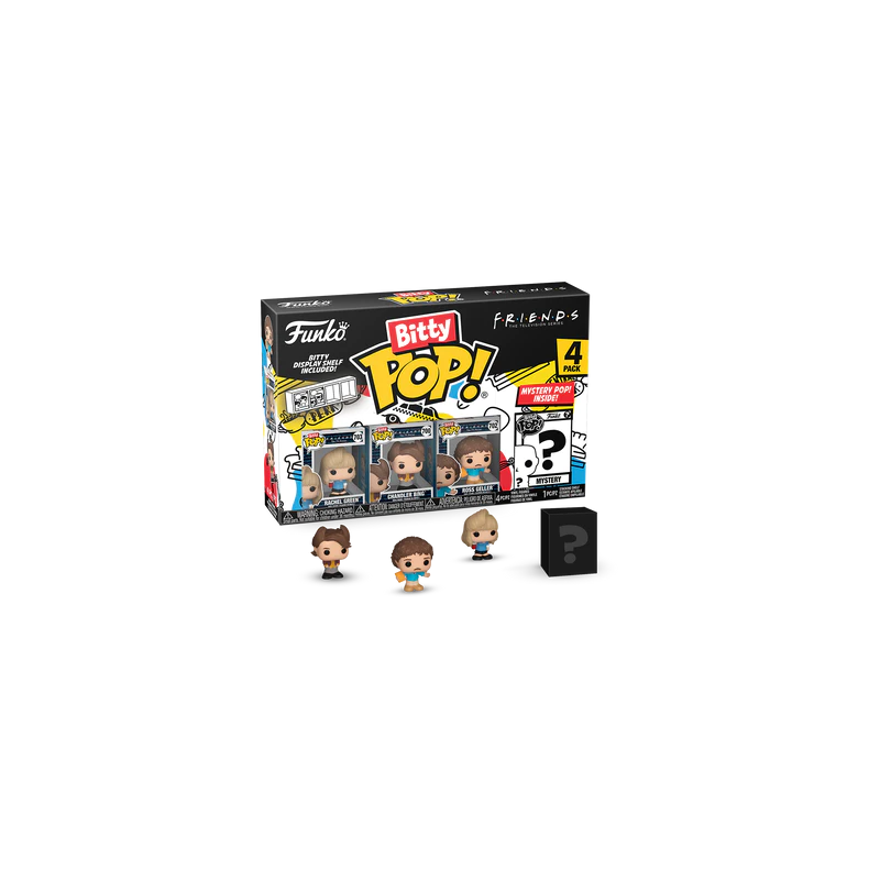 FRIENDS - Bitty Pop 4 Pack 2.5cm - Rachel année 80 