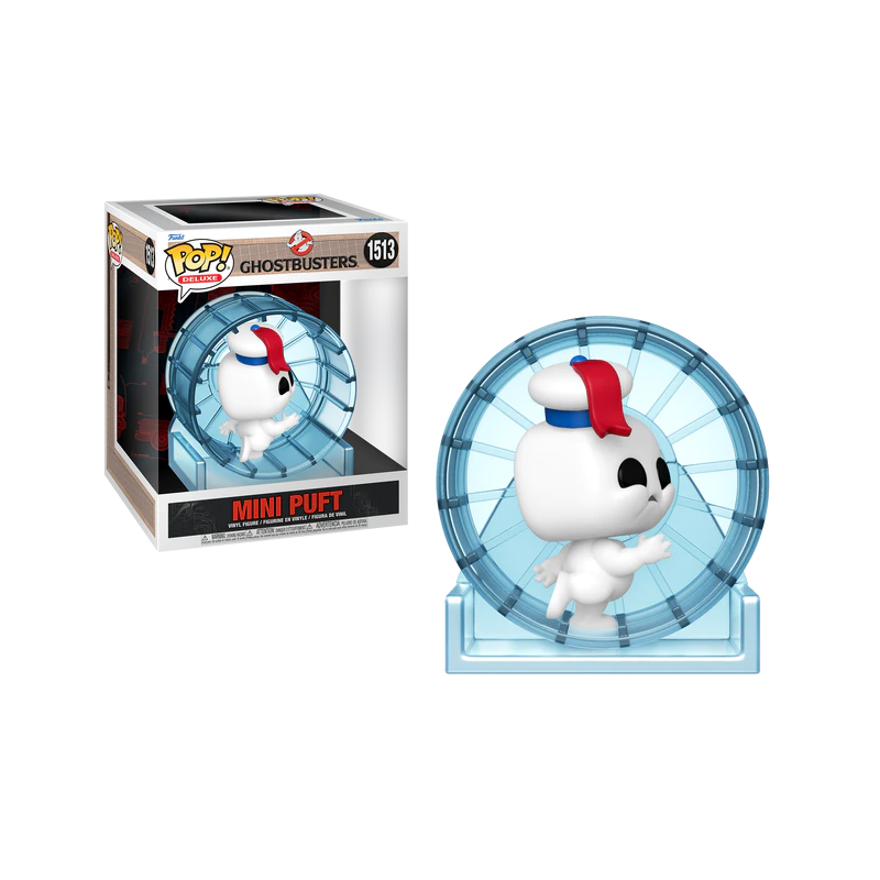 GHOSTBUSTERS 2024 - POP Deluxe N° 1513 - Mini Puft dans Roue 