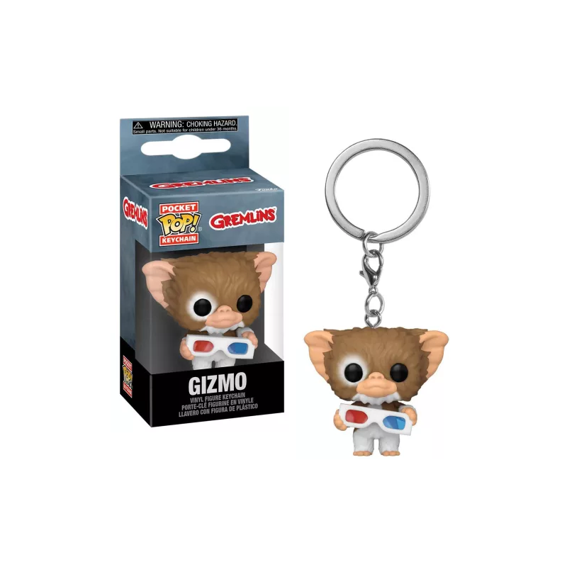 GREMLINS - Pocket Pop Keychains - Gizmo avec lunettes 3D 