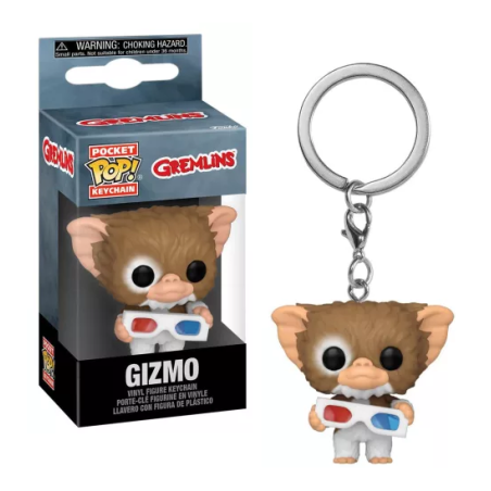 GREMLINS - Pocket Pop Keychains - Gizmo avec lunettes 3D 