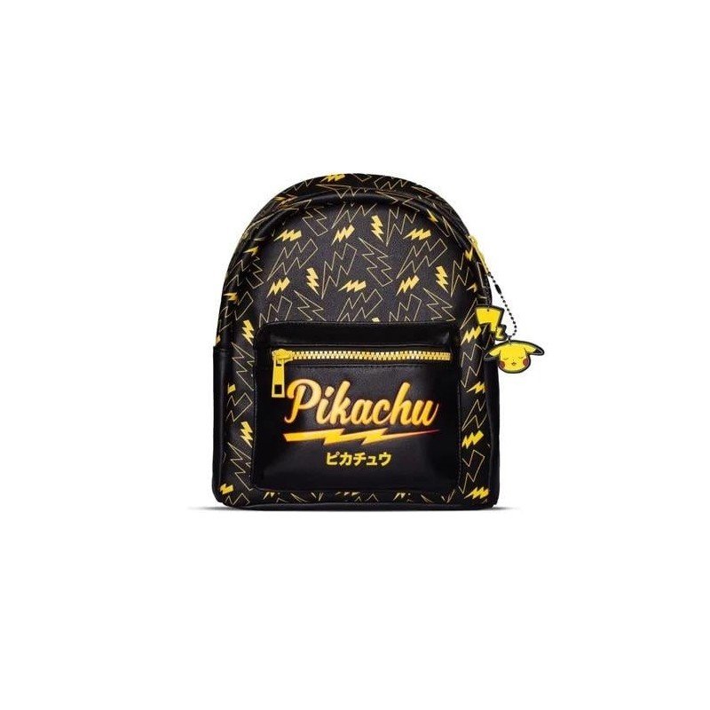 POKEMON - Pikachu #025 - Mini Sac à Dos Similicuir '30x14x23cm' 