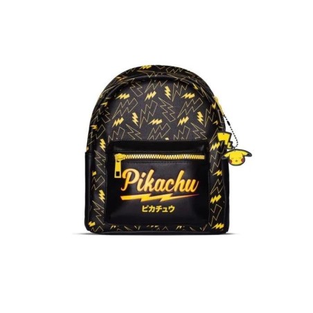 POKEMON - Pikachu #025 - Mini Sac à Dos Similicuir '30x14x23cm' 