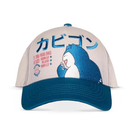 POKEMON - Ronflex #143 - Casquette Ajustable 
