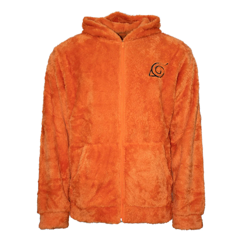 NARUTO - Konoha - Sweat Fluffy à Capuche (S/M) 