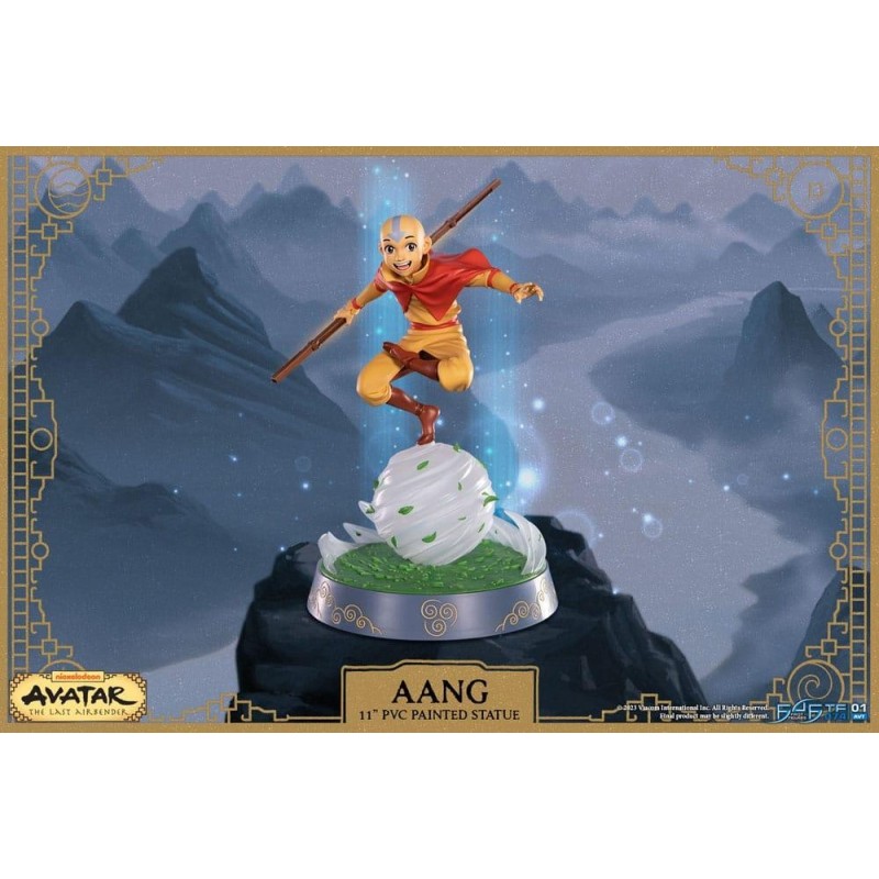 AVATAR LE DERNIER MAITRE DE L'AIR - Aang - Statuette Standard Ed. 27cm 