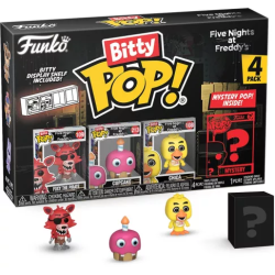 FIVE NIGHTS AT FREDDY'S - Bitty Pop 4 Pack 2.5cm - Foxy 2