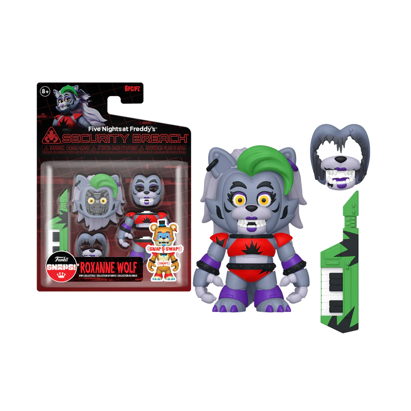 FNAF - Glamrock Roxanna - Single Snap Pack Funko 8.89cm 