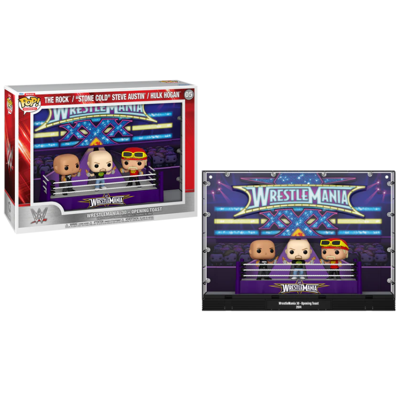 WWE - POP Moments Deluxe N° 05 - Wrestlemania 30 Opening Toast 