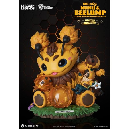 LEAGUE OF LEGENDS - Nunu & Beelump - Statuette Master Craft 35cm 