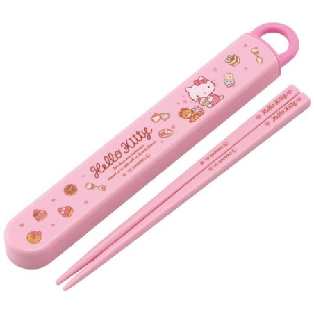 HELLO KITTY - Sweety Pink - Boite de baguettes 16cm 