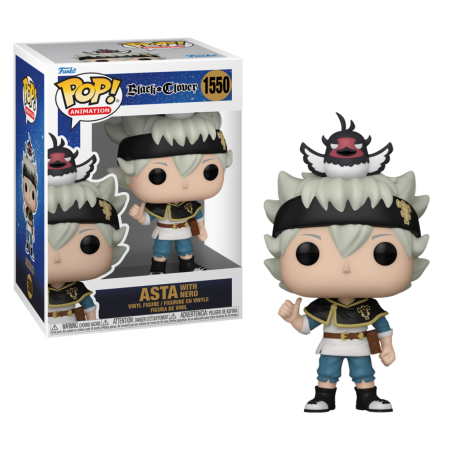 BLACK CLOVER - POP Animation N° 1550 - Asta avec Nero 