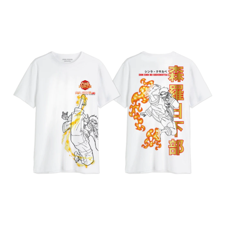 FIRE FORCE - Enn Enn No Shobutai - T-Shirt Oversize Homme (XS) 