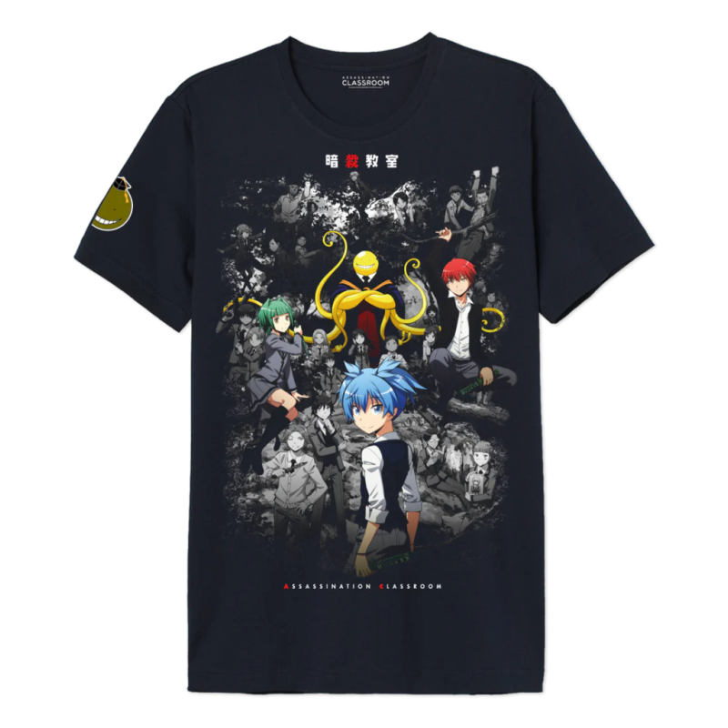 ASSASSINATION CLASSROOM - Saison 2 - T-Shirt Oversize Homme (XS) 