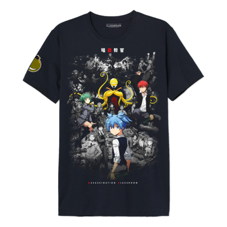 ASSASSINATION CLASSROOM - Saison 2 - T-Shirt Oversize Homme (XS) 