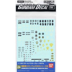 GUNDAM - Gundam Decal 24 MG Multi 0083 - Model Kit 2
